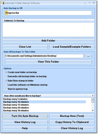 Image 0 for Automatic Folder Backup S…