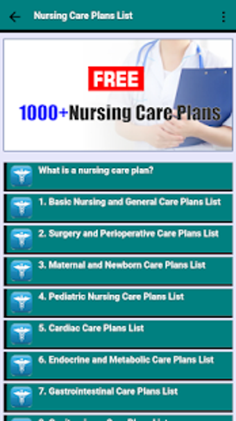 Imagen 3 para FREE Nursing Care Plans a…