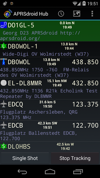 Imagen 0 para APRSdroid - APRS Client