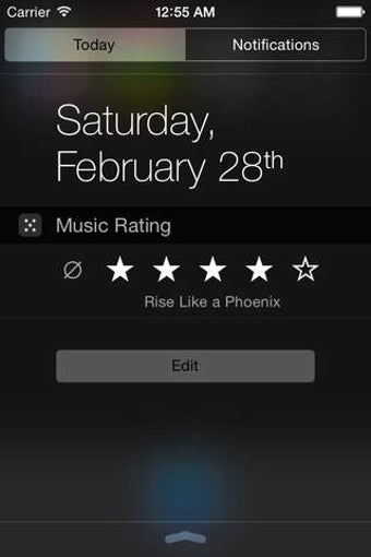 Image 0 for Music Rating Widget