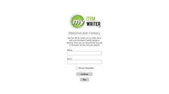 Image 0 for MyItemWriter for Windows …