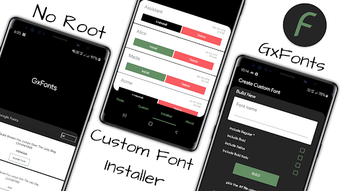 Imagen 1 para GxFonts - Custom fonts fo…