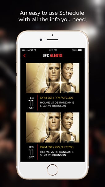 UFC Alerts Snaps 1