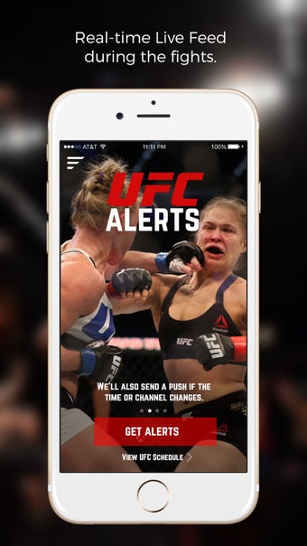 UFC Alerts Screen Grabs 2