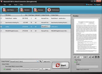Imagen 0 para Aiseesoft PDF to Word Con…