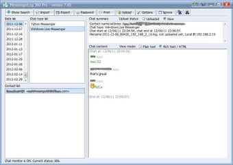 Image 1 for MessengerLog 360 Pro