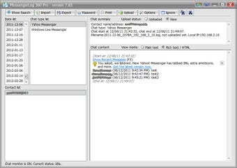 Image 1 for MessengerLog 360 Pro