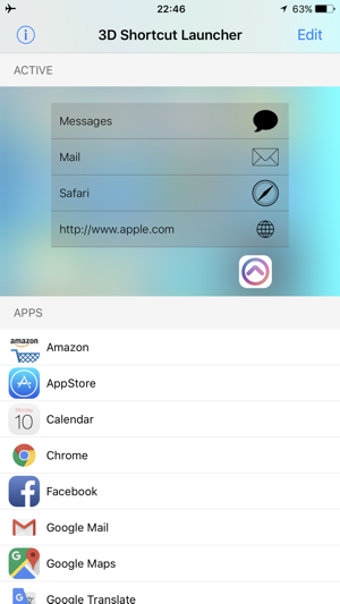 Image 0 for 3D Shortcut Launcher
