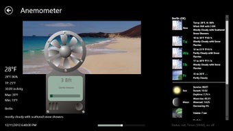 Image 0 for Anemometer for Windows 8