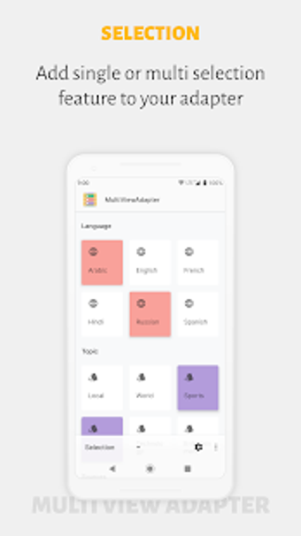 Imagen 0 para MultiViewAdapter - Demo A…