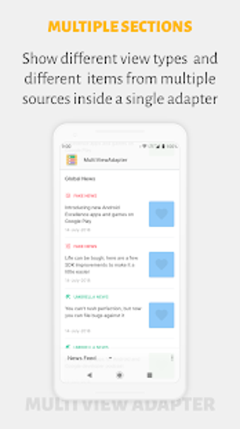 Image 0 for MultiViewAdapter - Demo A…