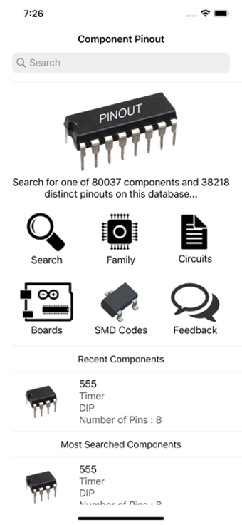 Image 0 for Electronic Component Pino…