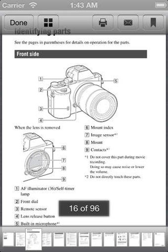 Image 0 for Sony Camera Handbooks