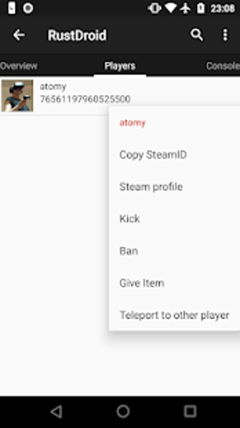 Image 0 for RustDroid: Rust Server Ad…