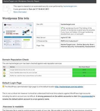 Image 0 for WordPress Security Scan f…