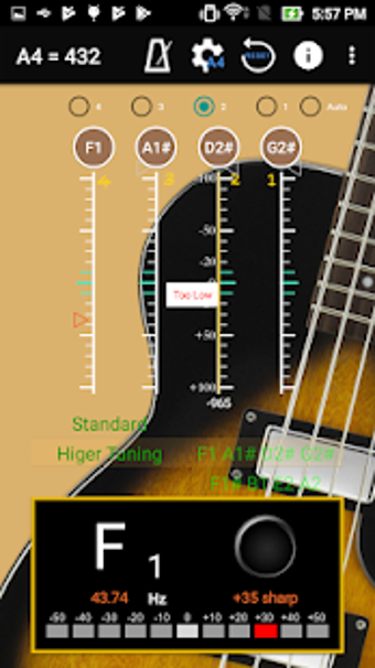 Imagen 1 para BassTuner - Tuner for Bas…