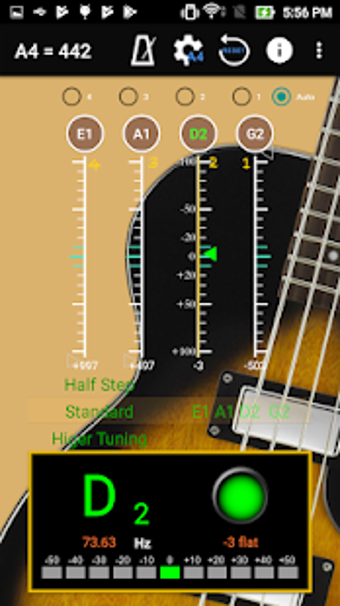 Imagen 3 para BassTuner - Tuner for Bas…