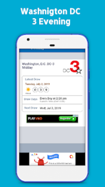 Image 1 for Washington DC Lottery Res…
