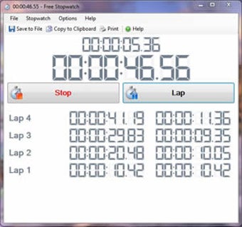 Image 0 for Free Stopwatch Timer