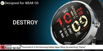 Imagen 1 para Destroy Watch Face