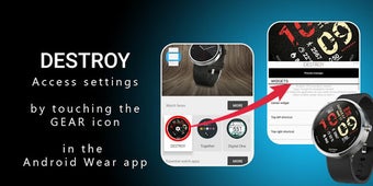 Imagen 1 para Destroy Watch Face
