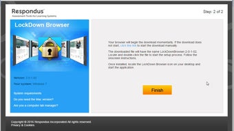 Image 0 for Respondus Lockdown Browse…