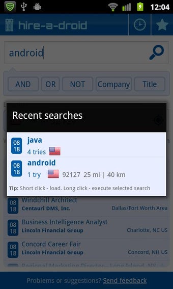 Image 0 for Job Search HireADroid