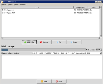 Image 0 for AudioCDburner
