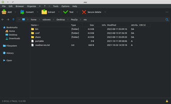 Imagen 0 para PeaZip for Linux