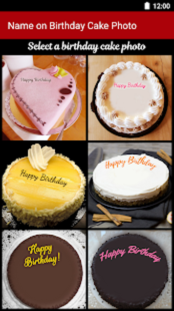 Imagen 2 para Name On Birthday Cake - S…