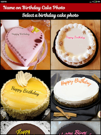 Imagen 1 para Name On Birthday Cake - S…