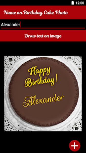 Image 1 for Name On Birthday Cake - S…