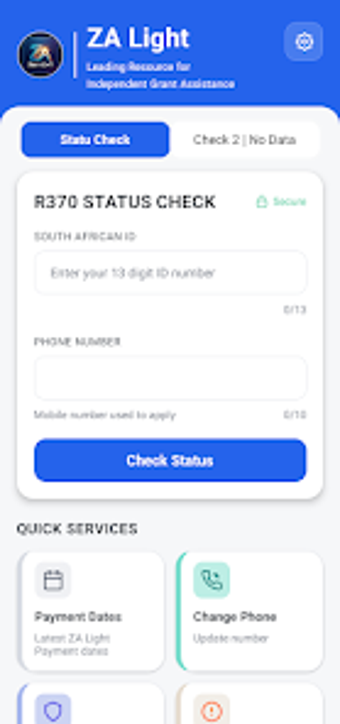 Imagen 0 para ZA light R370 Status Chec…