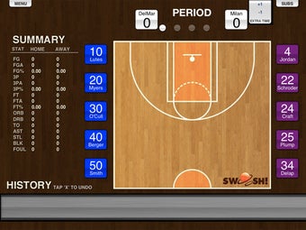 Image 0 for Swoosh - Basketball Stats