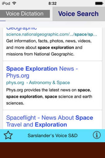 Imagen 0 para Voice Search, Voice Brows…