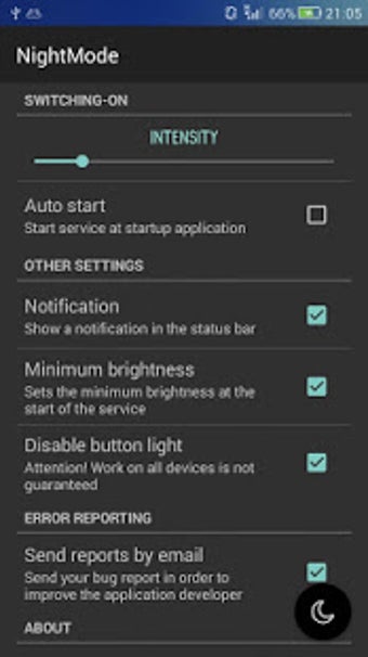 Imagen 1 para Night Mode