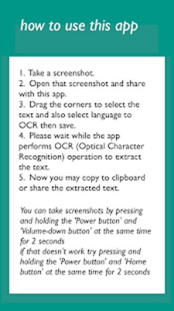 Imagen 3 para Copy Text On Screen
