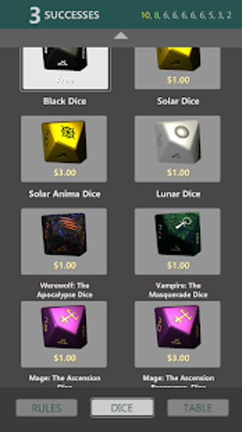 Image 2 for Onyx Dice