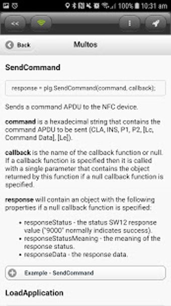 Image 1 for DroidScript - MULTOS Plug…