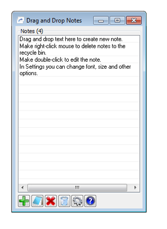 Image 1 for Drag and Drop Notes