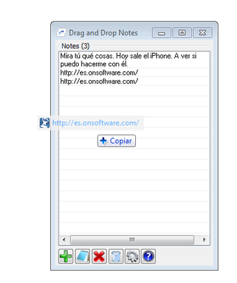 Image 0 for Drag and Drop Notes