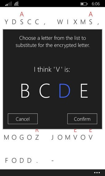 Image 1 for Cryptogram for Windows 10