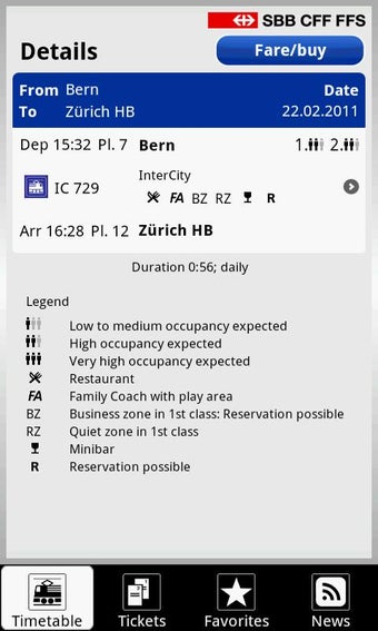 Image 5 for SBB Mobile