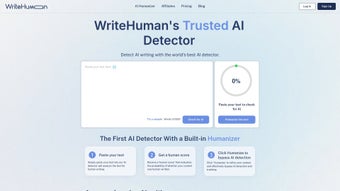 Image 0 for WriteHuman: AI Detector