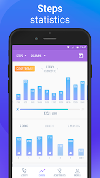 Imagen 1 para Pedometer Pacer - Step Co…