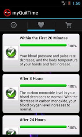 Image 1 for myQuitTime - Stop Smoking