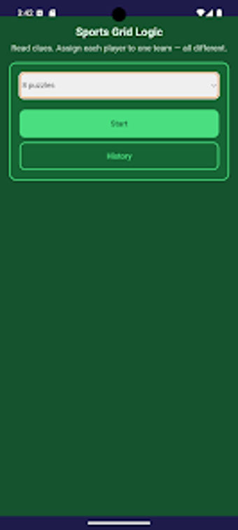 Image 0 for Sports Grid Logic