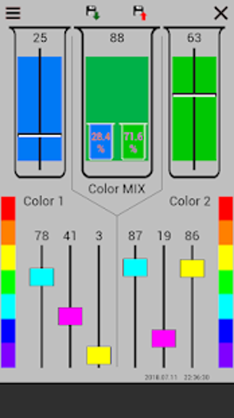 Image 3 for CMYK Mix Color scheme des…