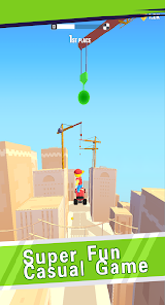 Imagen 0 para Parkour Race-Swinging Run…