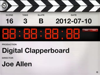 Image 2 for Digital Clapperboard - Ti…